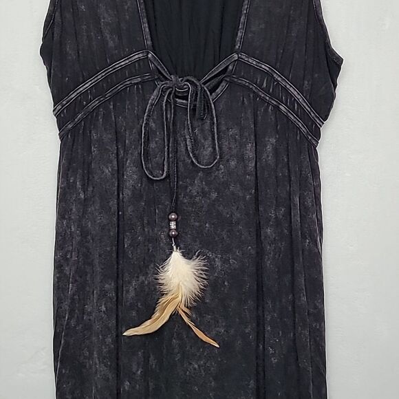 POL Sleeveless Boho Dress Size Medium - Picture 3 of 8